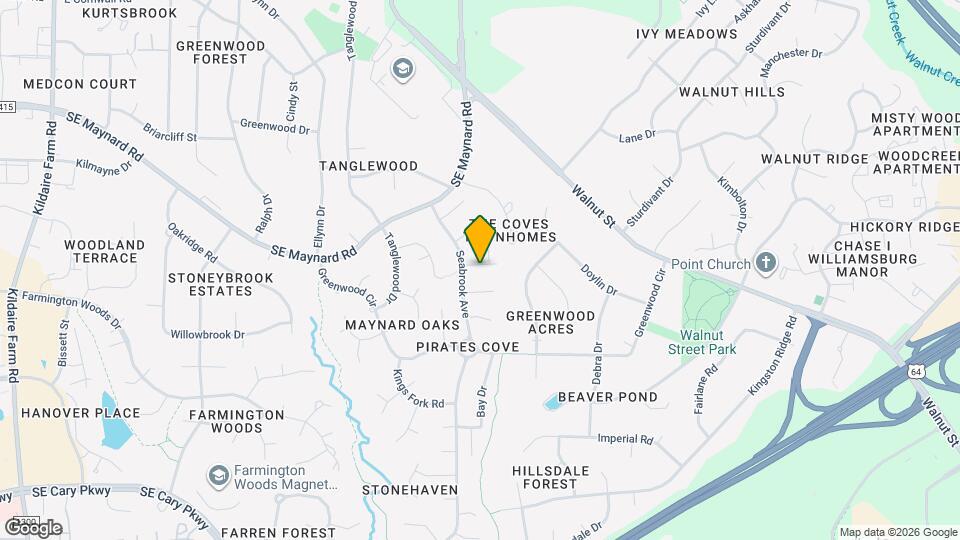 702 Newport Cir Map and Location Details