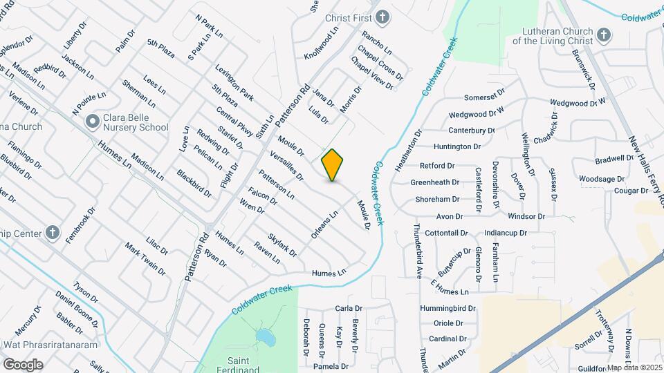 380 Moule Dr Map and Location Details