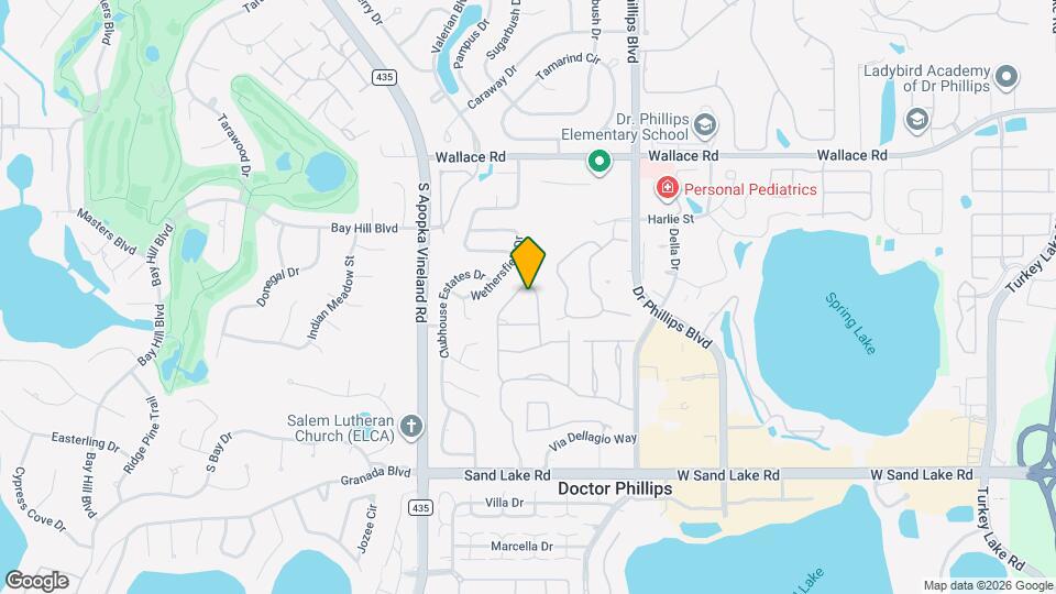 7528 Fenwick Cove Ln Map and Location Details