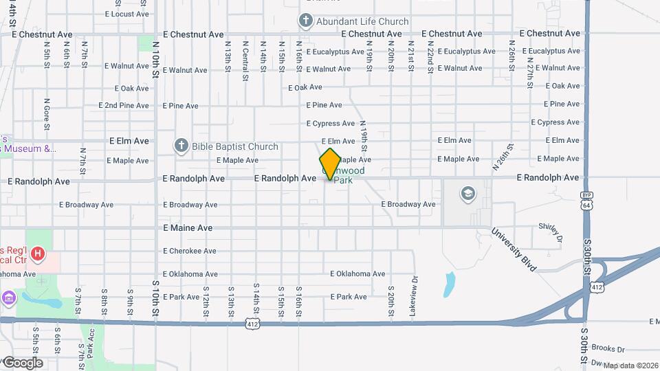 1705 E Randolph Ave Map and Location Details