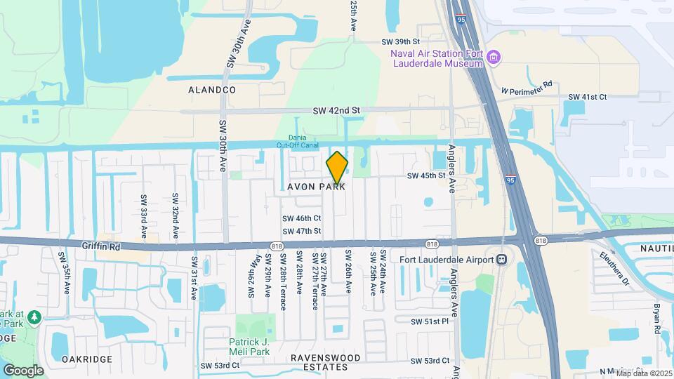 4540 SW 26th Terrace Mapa y Detalles de la Ubicación