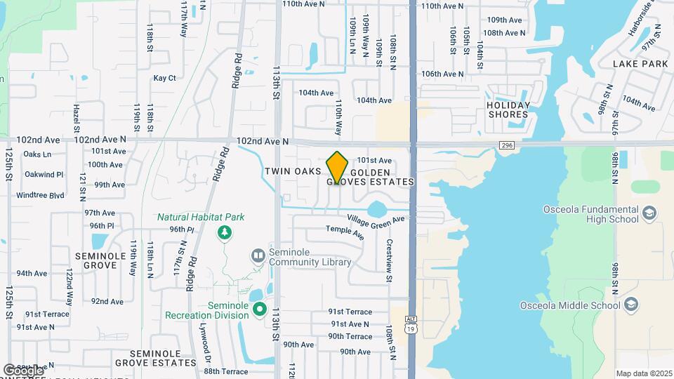 9894 110th Ln N Map and Location Details