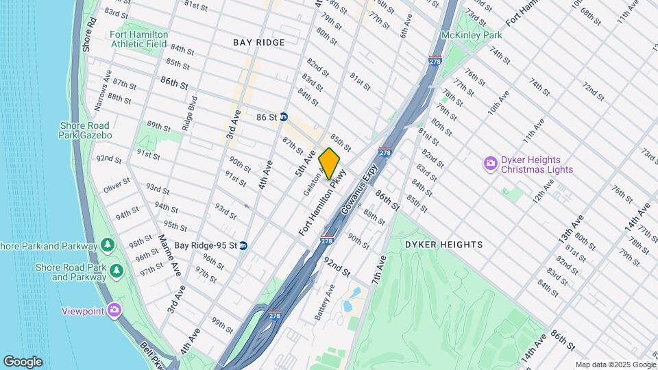 8646 Fort Hamilton Pkwy Mapa y Detalles de la Ubicación