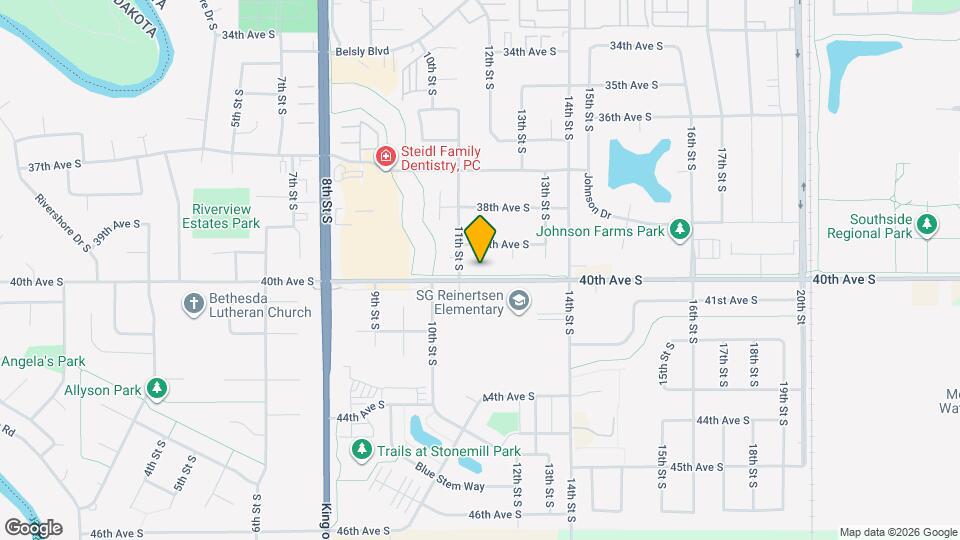 1143 39th Ave S Map and Location Details