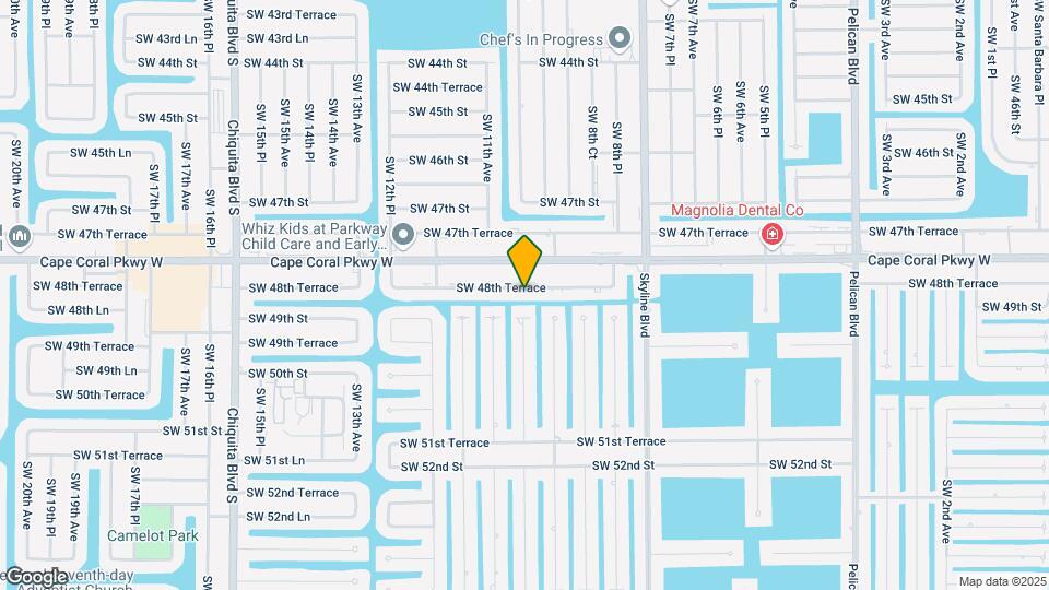 934 SW 48th Terrace Map and Location Details