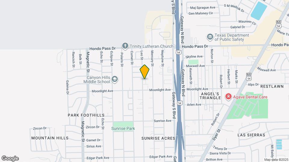 8916 Leo St Map and Location Details