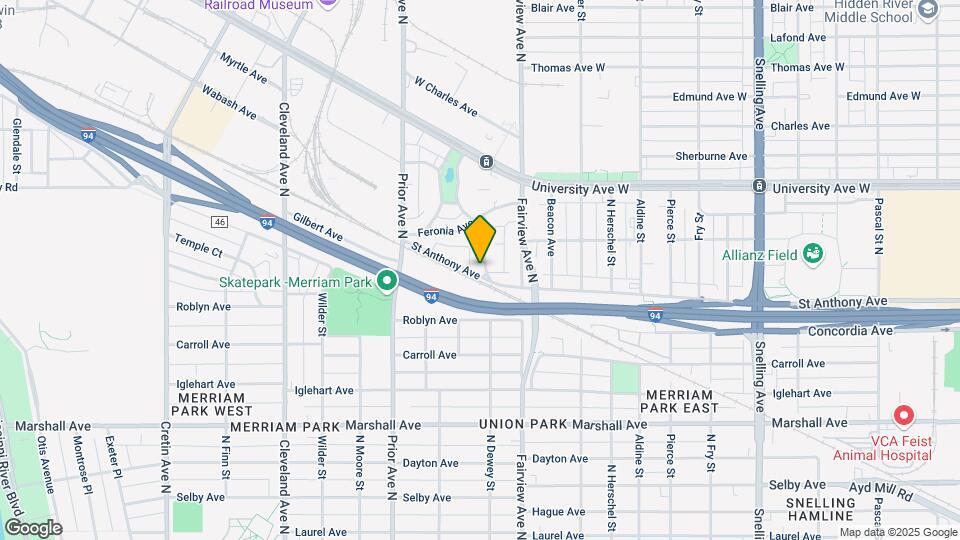383 N Dewey St Map and Location Details