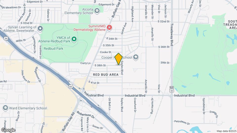 2317 S 38th St Map and Location Details