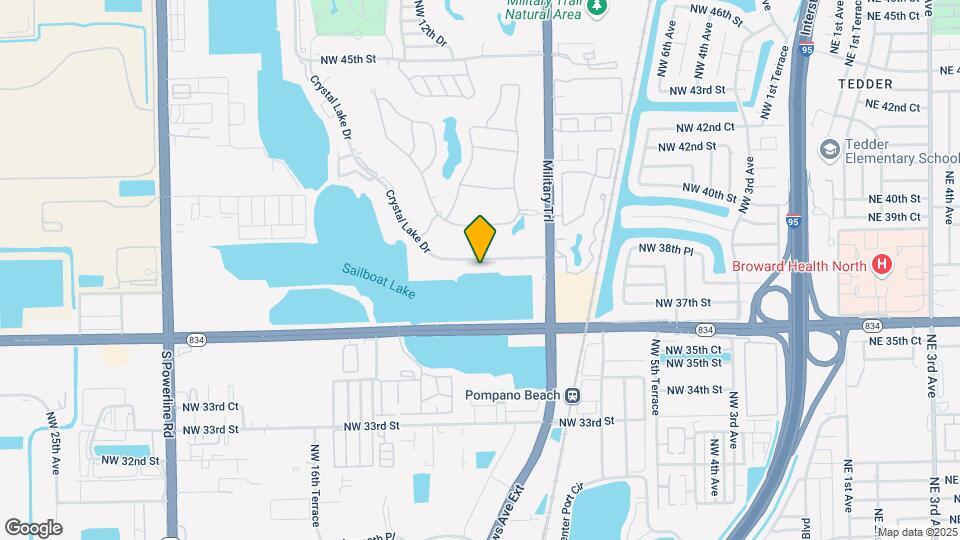 1101 Crystal Lake Dr, Unit 602 Map and Location Details