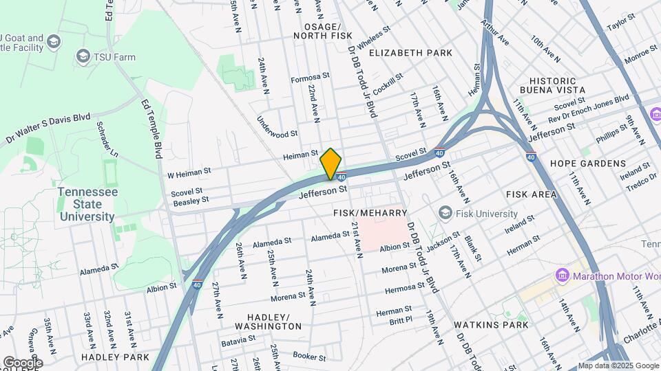 2018 Jefferson Map and Location Details