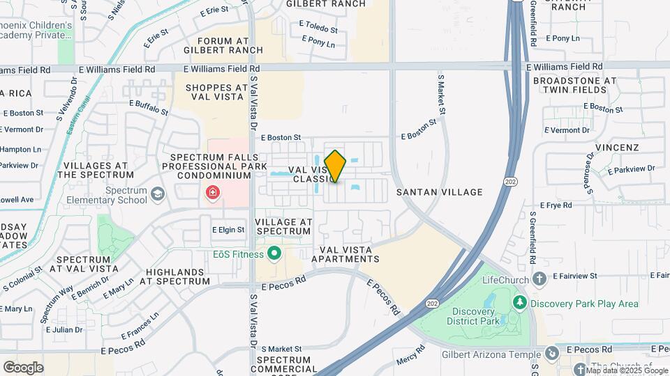 2734 S Decatur Dr Map and Location Details