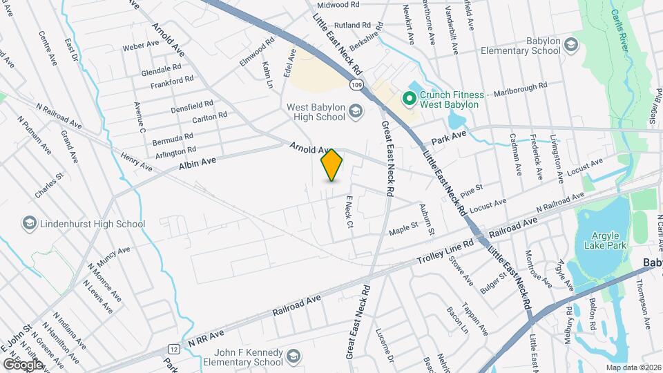 75A Muncy Ave Map and Location Details