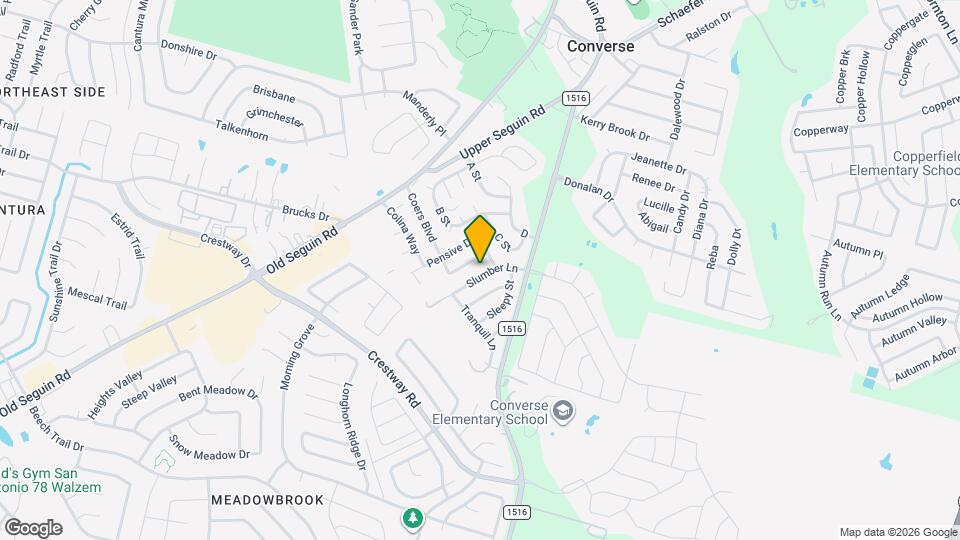 8827 Slumber Ln Map and Location Details