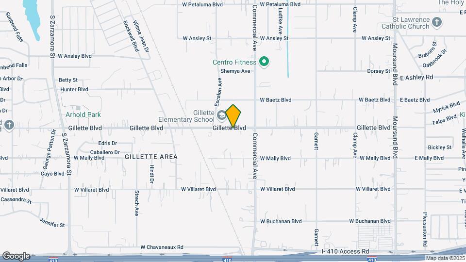 Gillette Square Apartments Map and Location Details