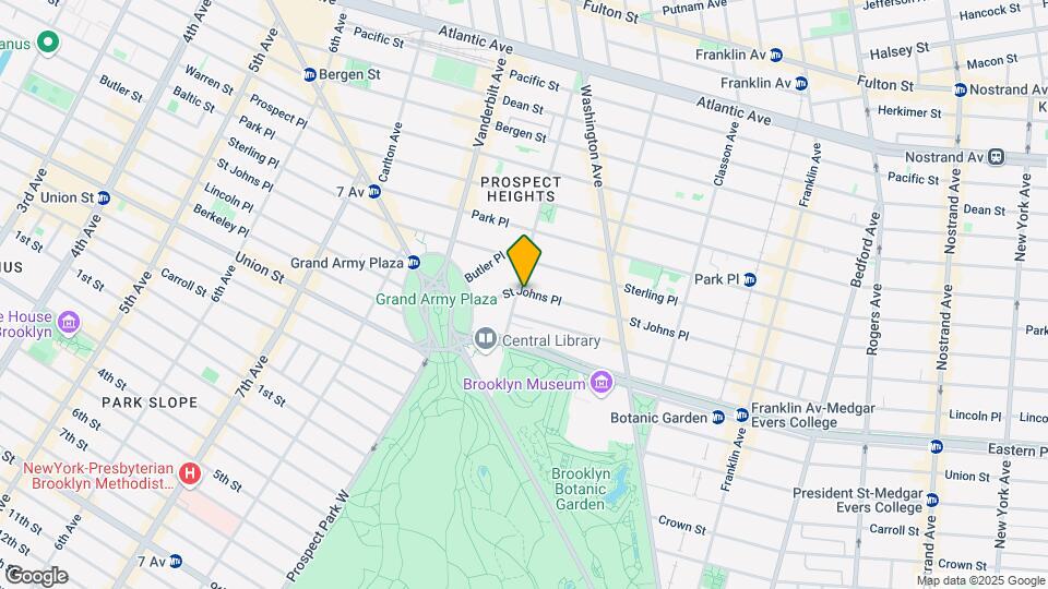 326 St Johns Pl Mapa y Detalles de la Ubicación
