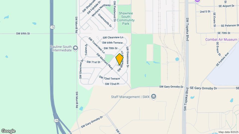 7117 SW Wheatfield Ln Map and Location Details