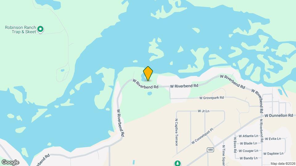 6185 W Riverbend Rd Map and Location Details