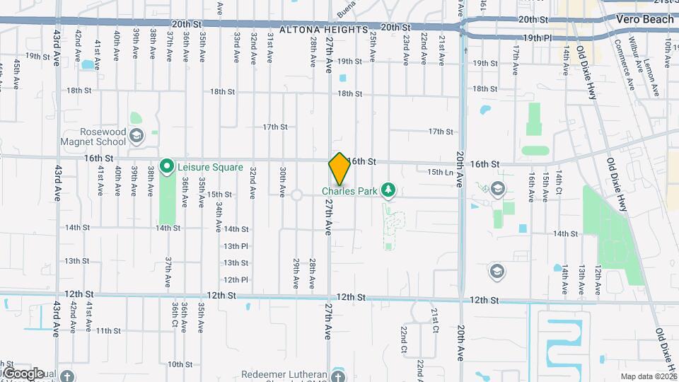 2616 15th St Map and Location Details