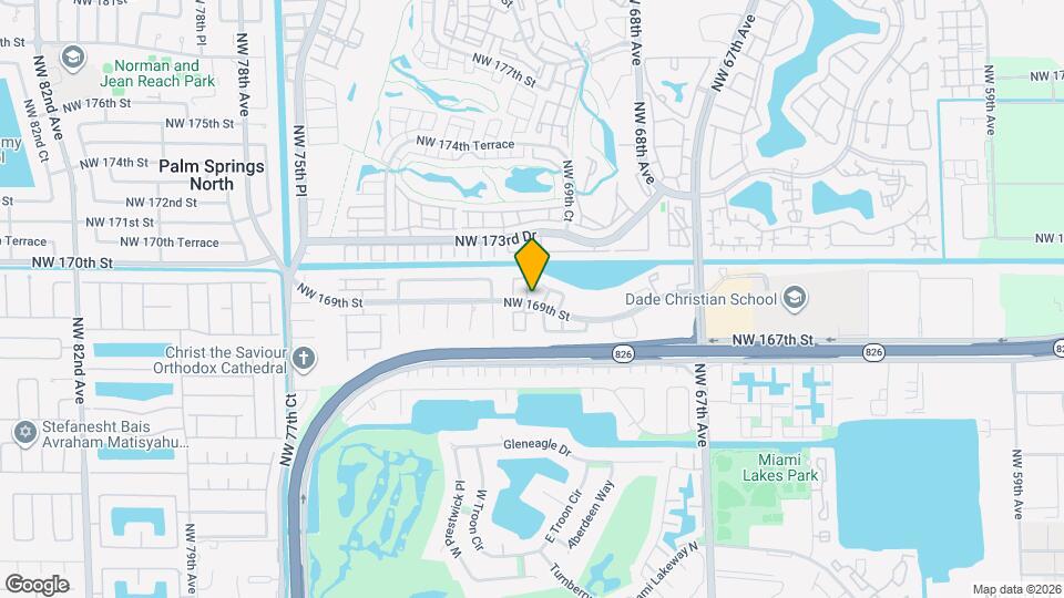 6991 NW 169th St Mapa y Detalles de la Ubicación