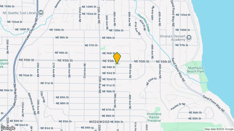 3804 NE 94th St Map and Location Details
