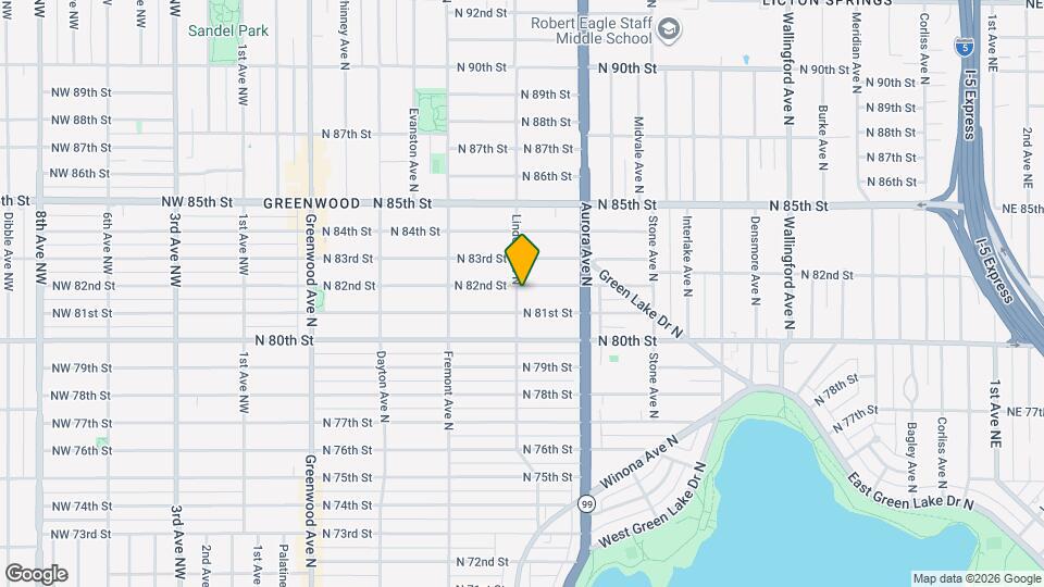 8116 Linden Ave N Map and Location Details