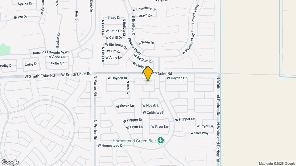 40812 W Thornberry Ln Map and Location Details
