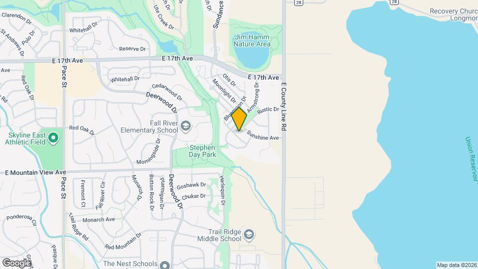 1326 Bluemoon Dr Map and Location Details