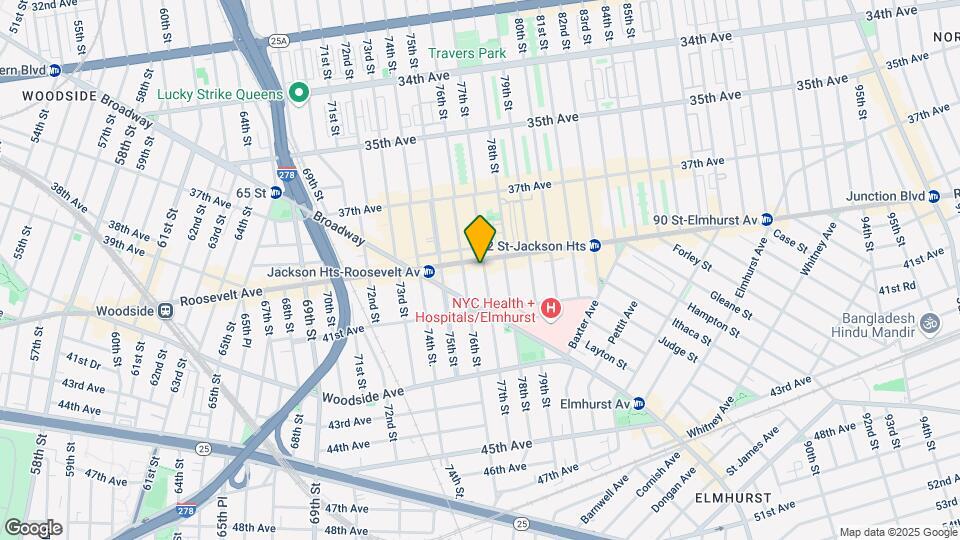 40-10 77th St Map and Location Details
