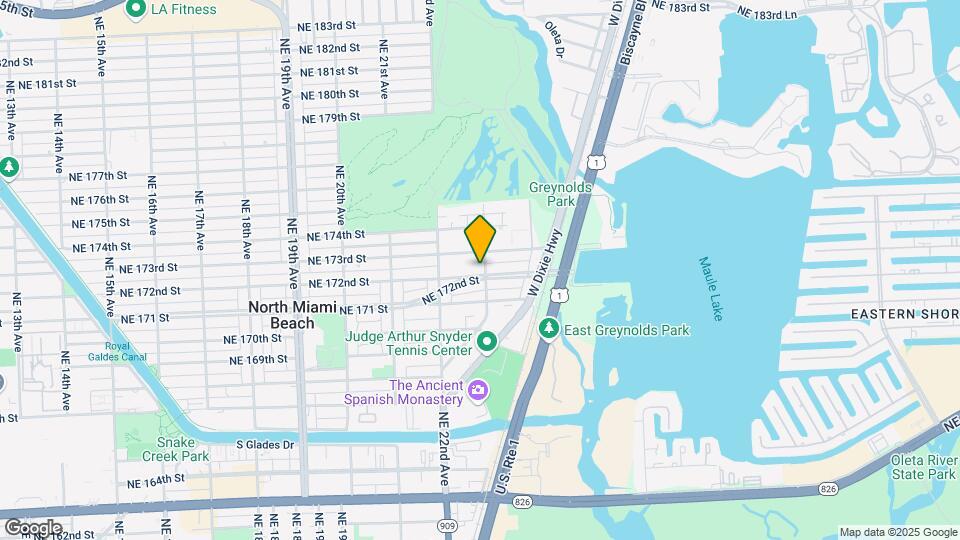 2285 NE 172nd St Map and Location Details