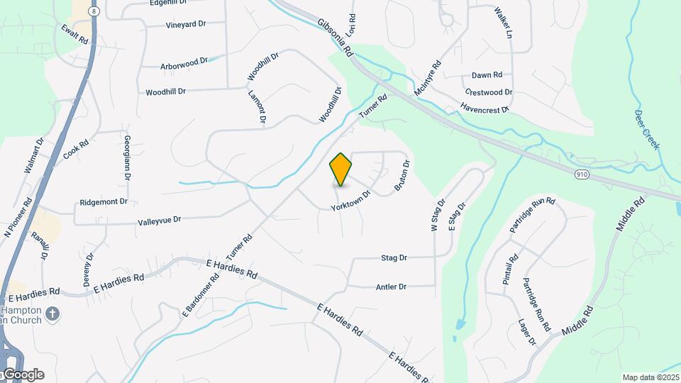 331 Carters Grove Dr Map and Location Details