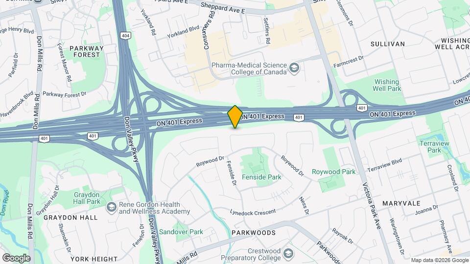 92 Fortrose Crescent Map and Location Details