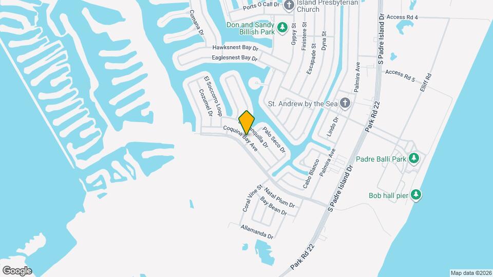 14106 Coquina Bay Ave Map and Location Details