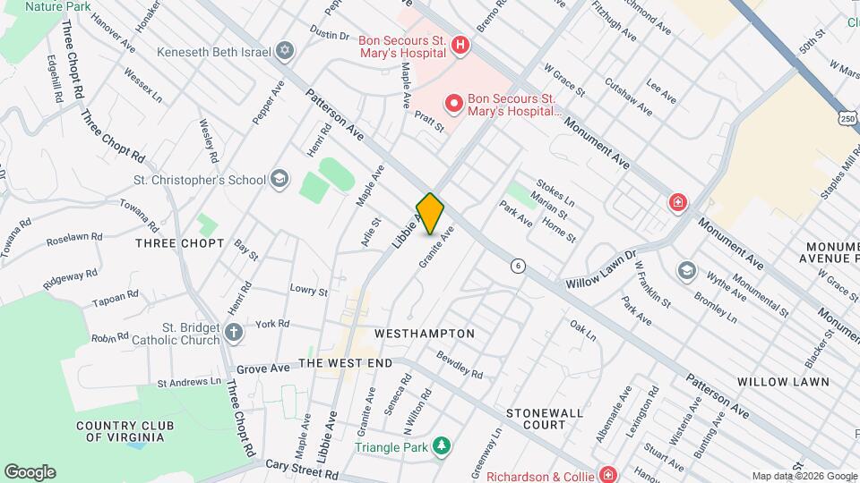 524 Granite Ave Map and Location Details