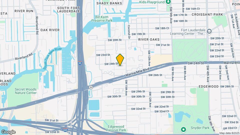 1517 SW 25th St Map and Location Details