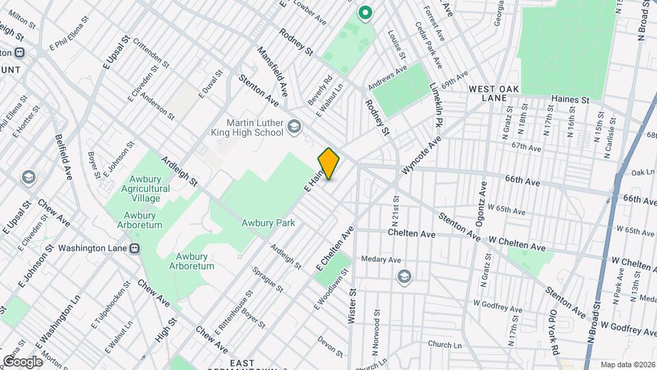 1310 Narragansett St Map and Location Details