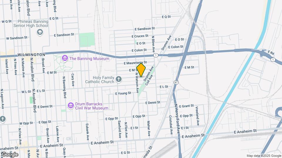 1314 E Robidoux St Map and Location Details