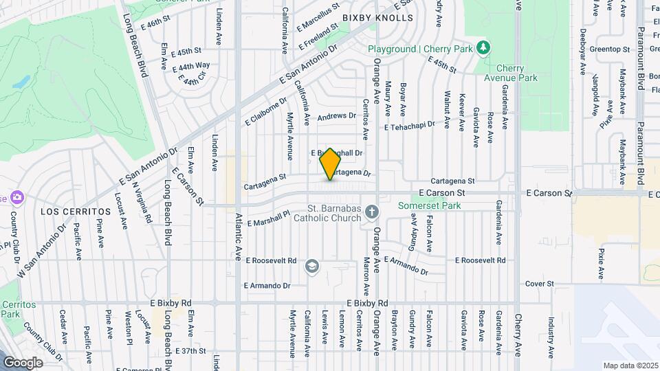 1045 E Carson St Mapa y Detalles de la Ubicación
