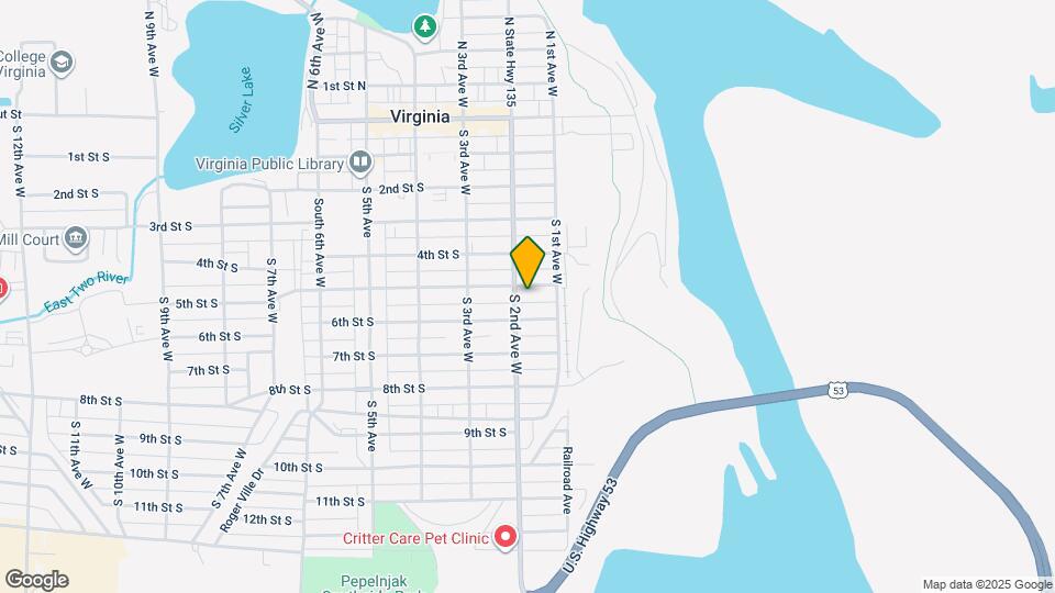 124 5th St S, Unit 2-Upper Map and Location Details