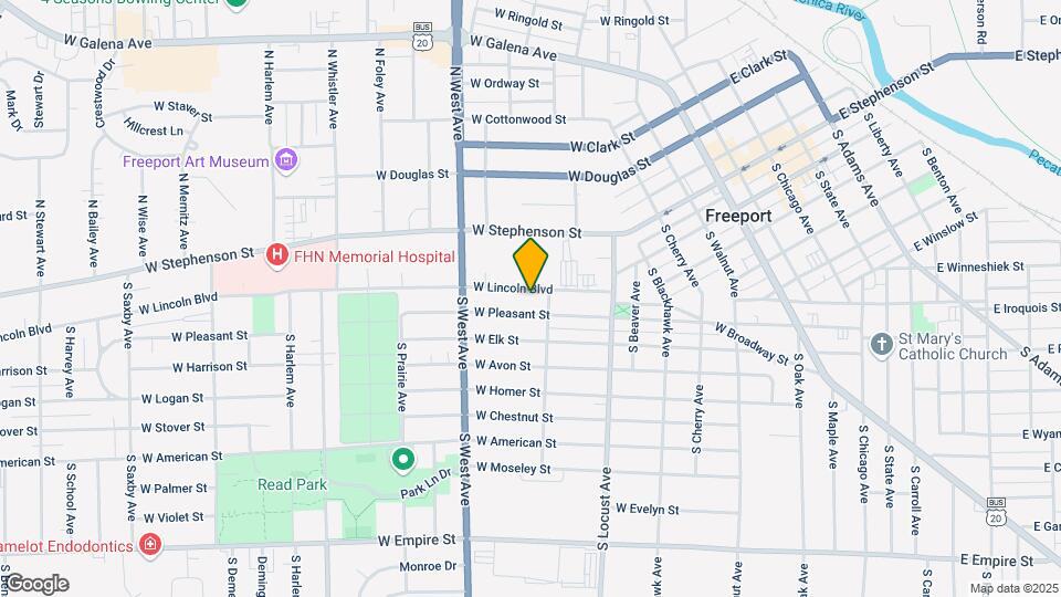 715 W Lincoln Blvd Map and Location Details