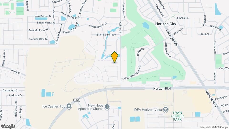 13445 Emerald Crystal Dr Map and Location Details