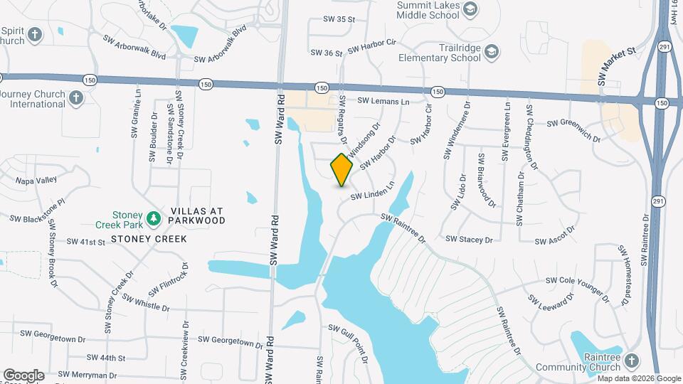 3934 SW Linden Ct Map and Location Details