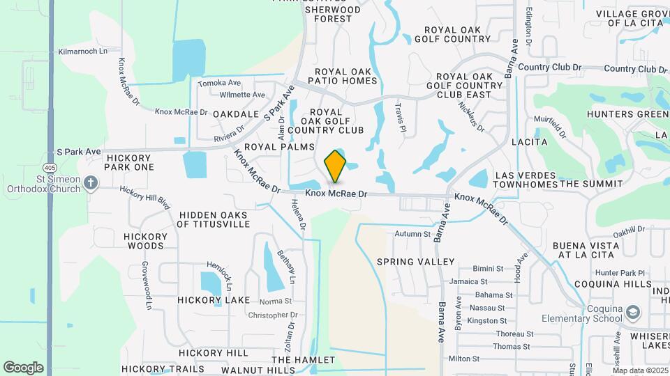 3695 Royal Oak Dr Map and Location Details