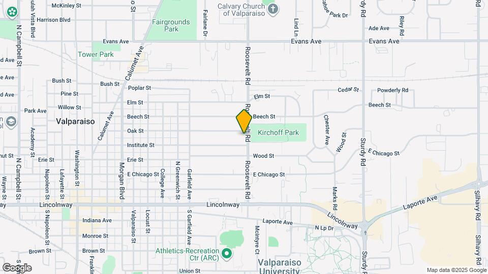 405 Roosevelt Rd Map and Location Details