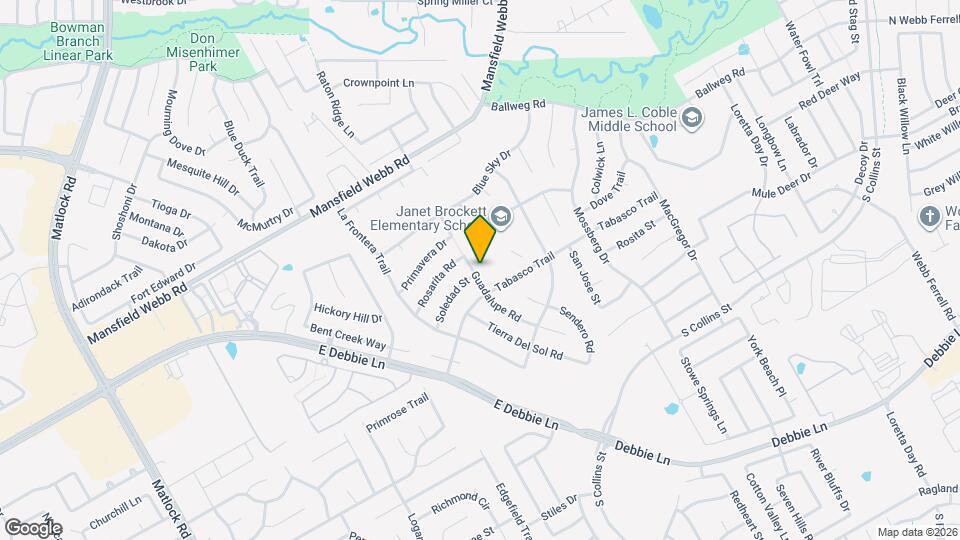 8111 Guadalupe Rd Map and Location Details