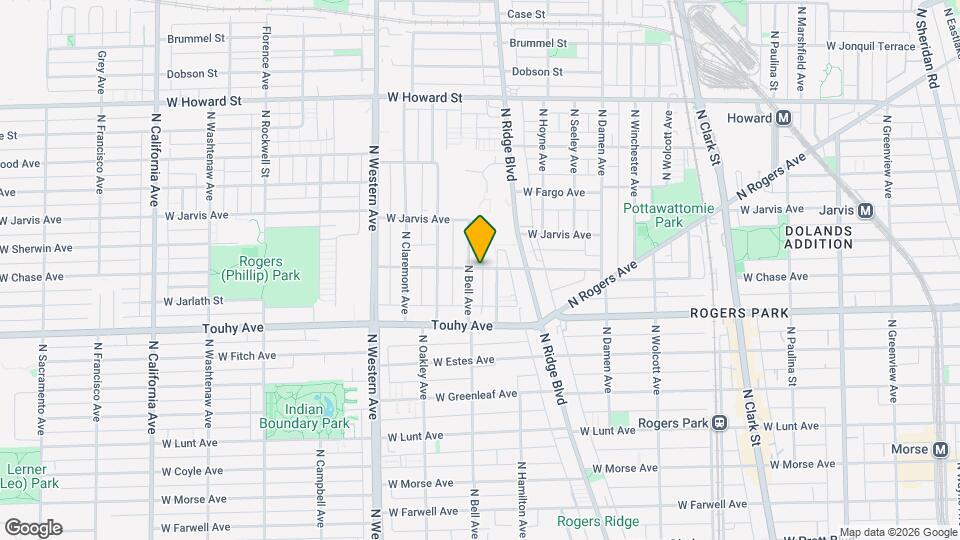 2154 Chase Map and Location Details