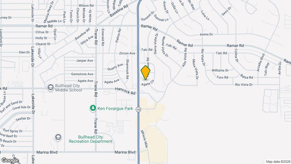 1731 Agate Cir Map and Location Details