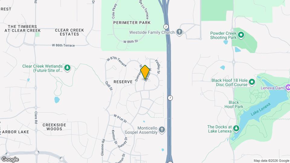 8896 Inkster St Map and Location Details