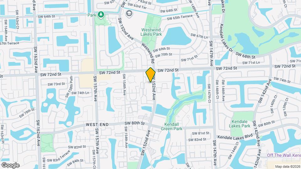 7382 SW 152nd Ave Map and Location Details