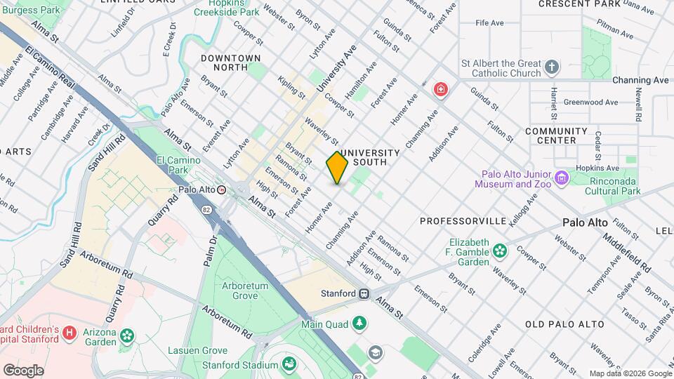 770 Bryant St Map and Location Details