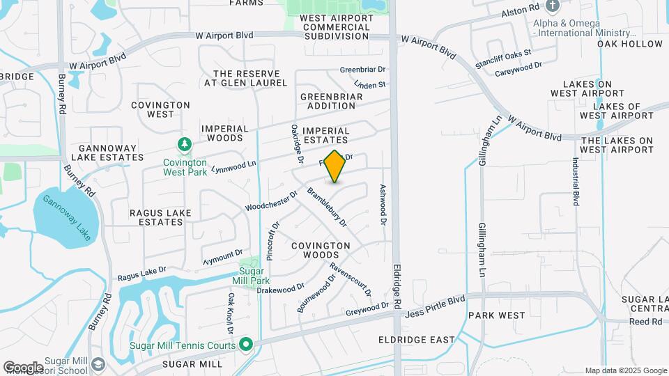 13546 Wimbledon Dr Map and Location Details